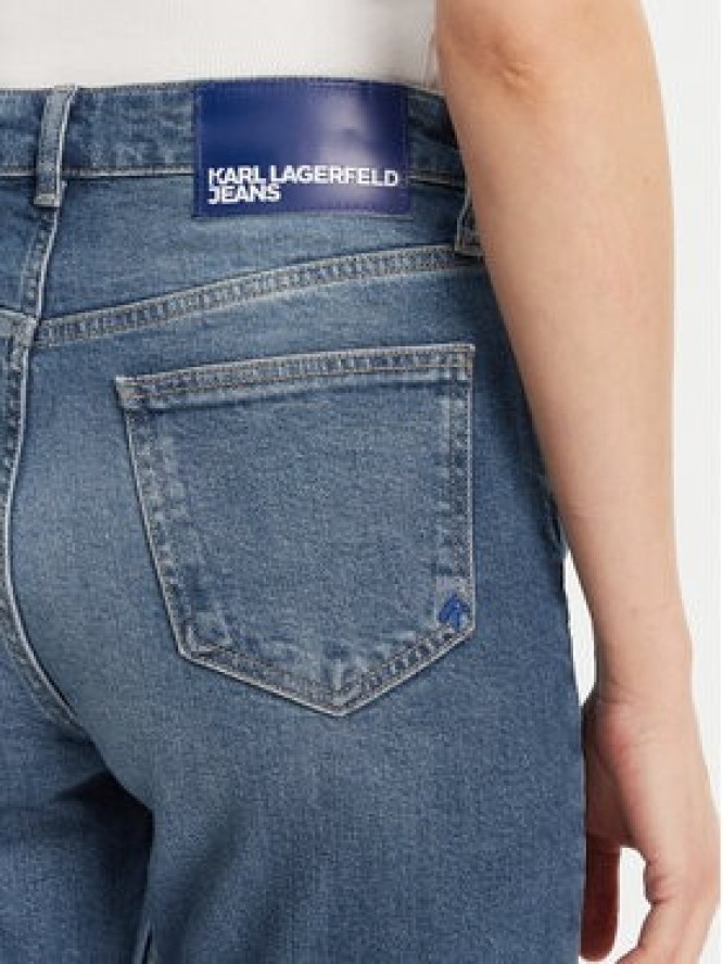 Karl Lagerfeld Jeans Jeansy A1W10028 Niebieski Straight Fit