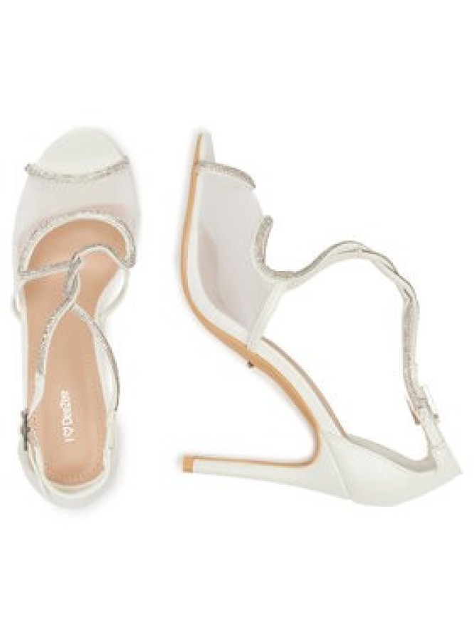 DeeZee Sandały F89725-105 Biały