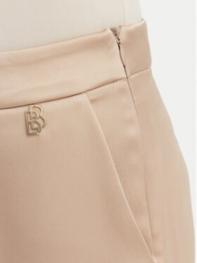 Babylon Spodnie materiałowe S00555 Beżowy Regular Fit