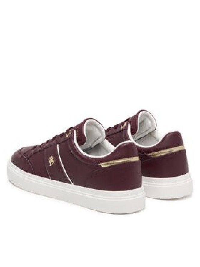 Tommy Hilfiger Sneakersy Th Feminine Cupsole FW0FW09600 Brązowy