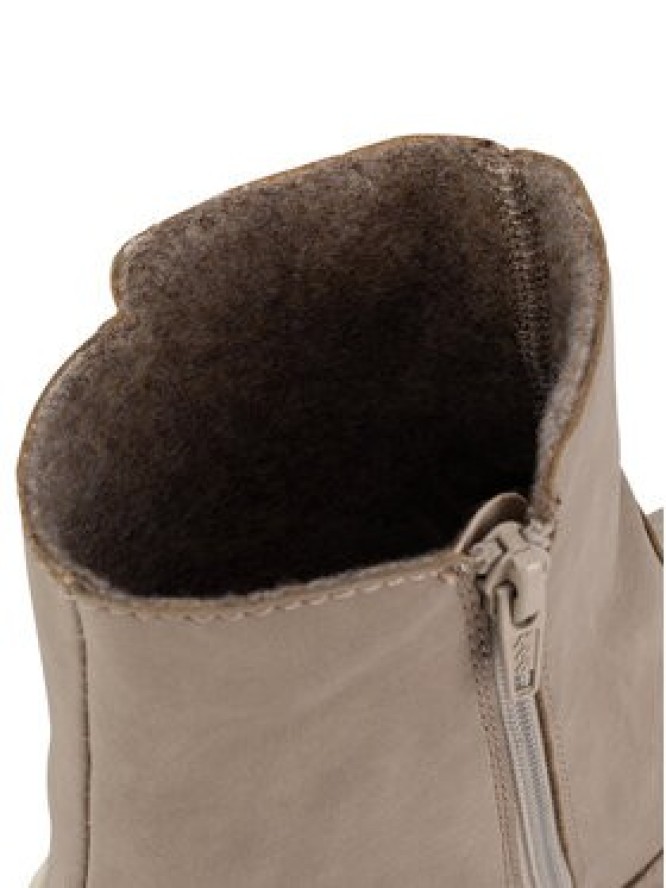 Rieker Botki Y5065-64 Beżowy