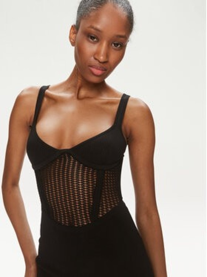 Pinko Sukienka koktajlowa Vision 103757 A1Y7 Czarny Bodycon Fit