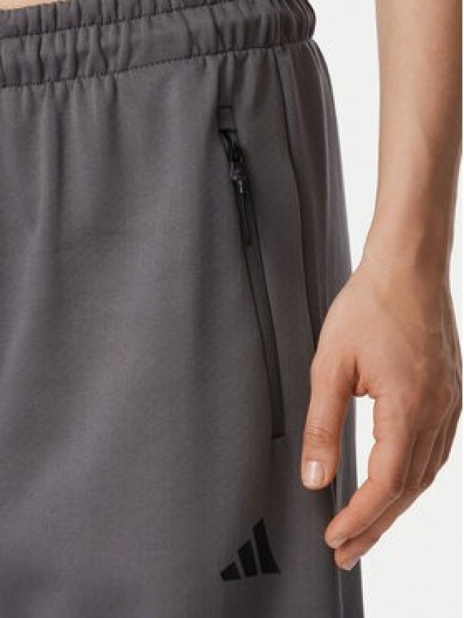 adidas Spodnie dresowe Z.N.E. Open Hem KF6377 Szary Loose Fit