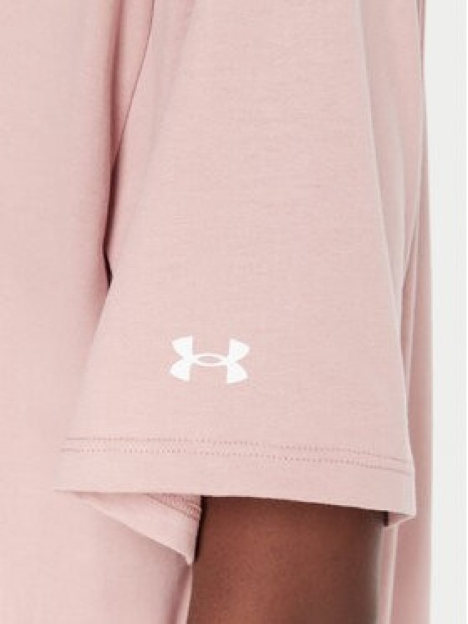 Under Armour T-Shirt Ua Rival Campus 6007883 Różowy Oversize