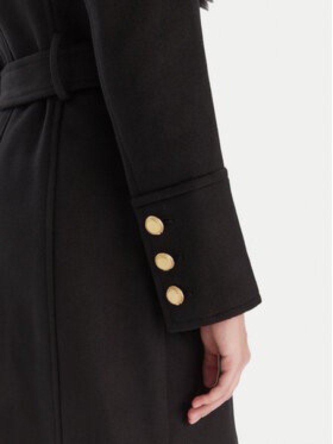 Marciano Guess Płaszcz wełniany 5BGL26 1799Z Czarny Regular Fit