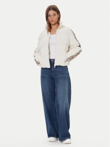 Guess Kurtka zimowa V5BL11 WGYC2 Écru Regular Fit