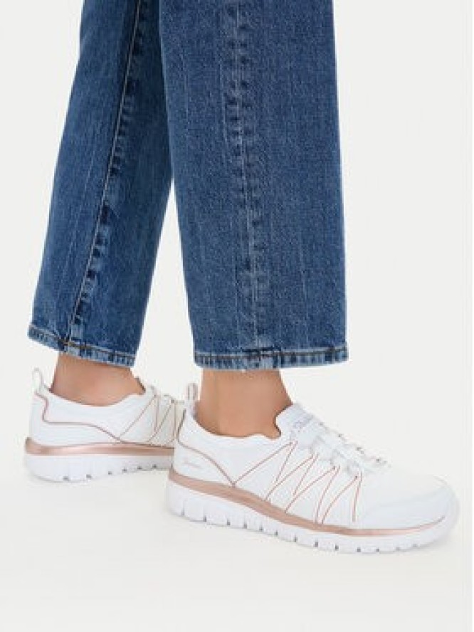 Skechers Sneakersy Graceful 100888/WTRG Biały
