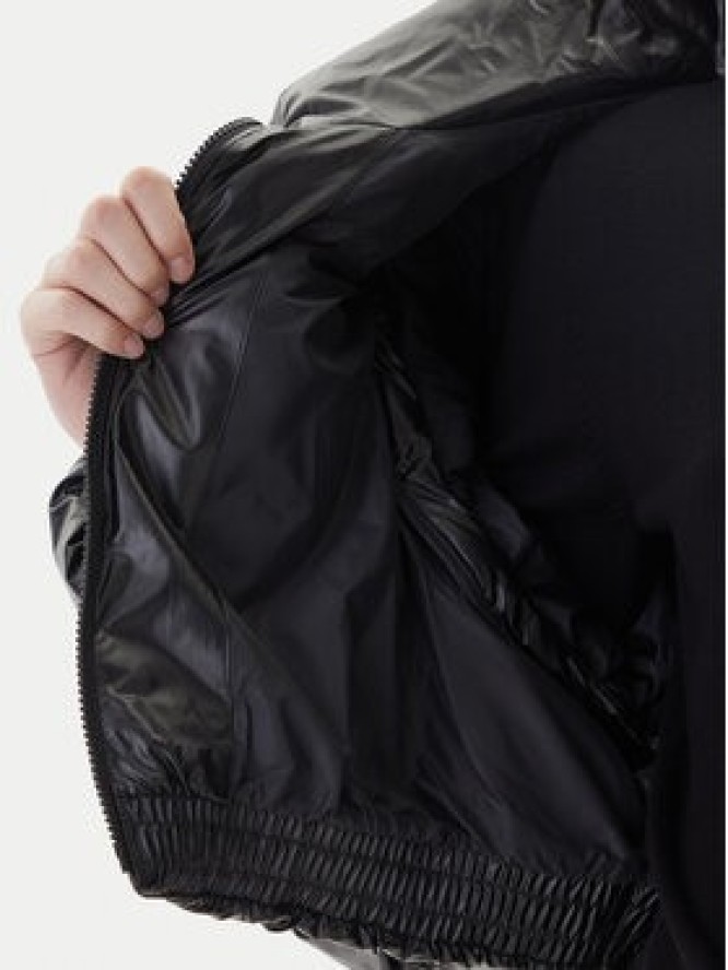 adidas Kurtka zimowa Essentials Glossy 2-In-1 JX2988 Czarny Loose Fit