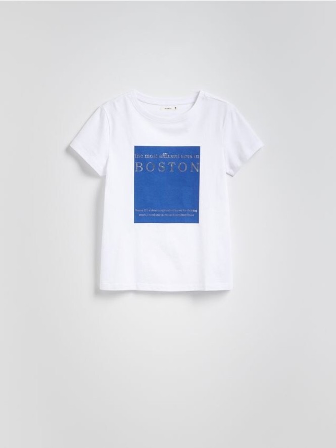 T-shirt z nadrukiem - biały