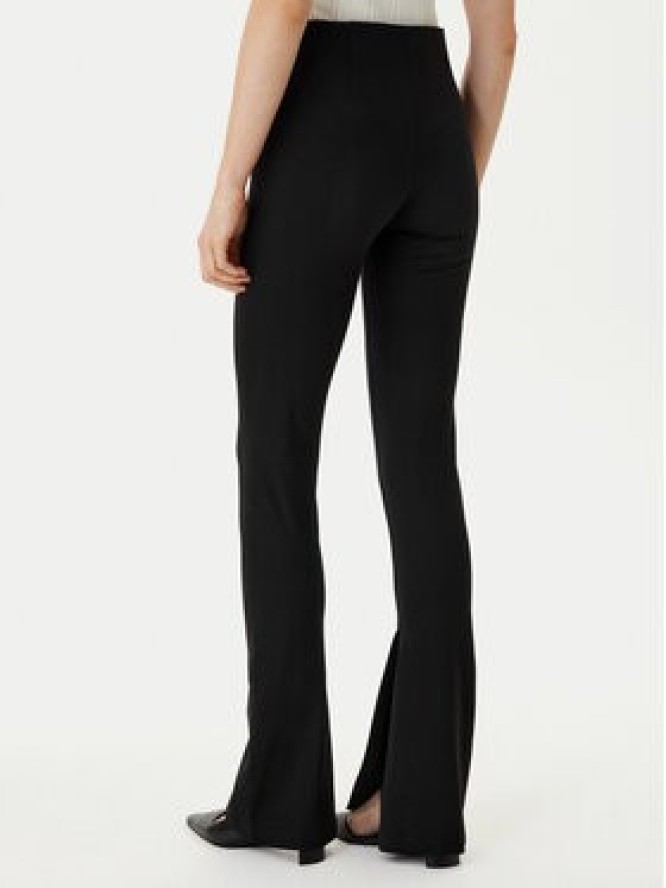 HUGO Spodnie materiałowe Nuflare_B 50554485 Czarny Flare Fit