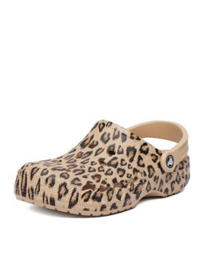Crocs Klapki C-BAYA SEASONAL PRINTED CLOG 206230-2UA Brązowy