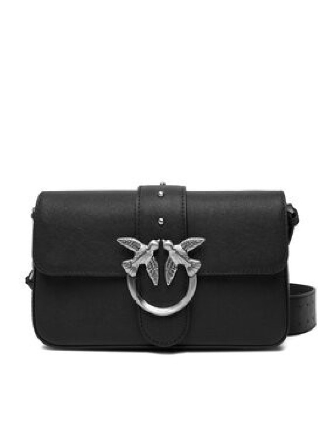 PINKO Torebka Love One Slouchy Zip Mini AI 25-26 PLTT 105345 A2JG Czarny