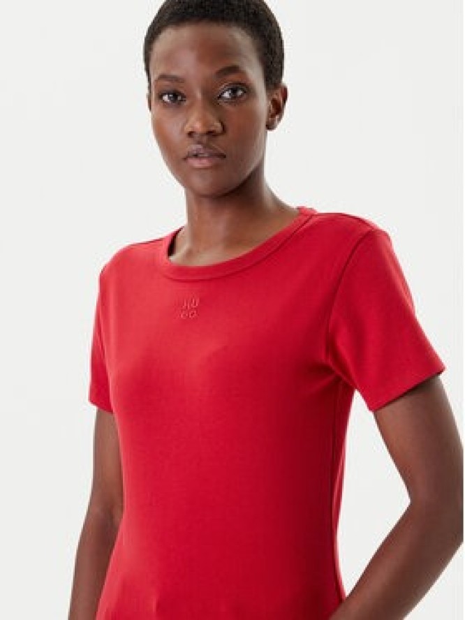 HUGO T-Shirt Deloris 50512002 Czerwony Regular Fit