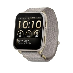 Zegarek smartwatch Garmin Venu X1 Złoty/Szary — 2 cale AMOLED