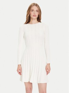 Guess Sukienka dzianinowa W5BK79 Z3902 Beżowy Regular Fit