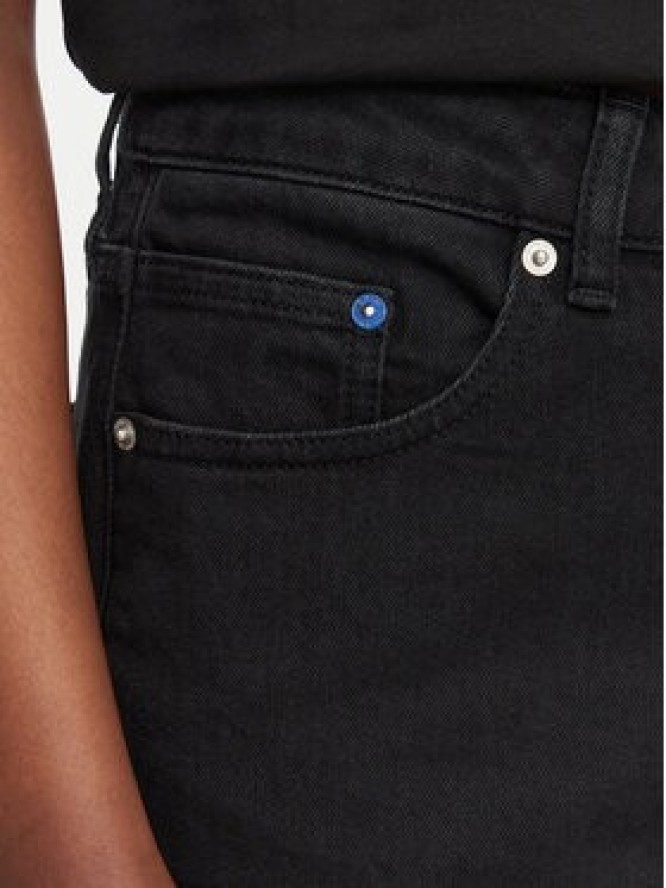 Karl Lagerfeld Jeans Jeansy A4W10037 Czarny Mom Fit
