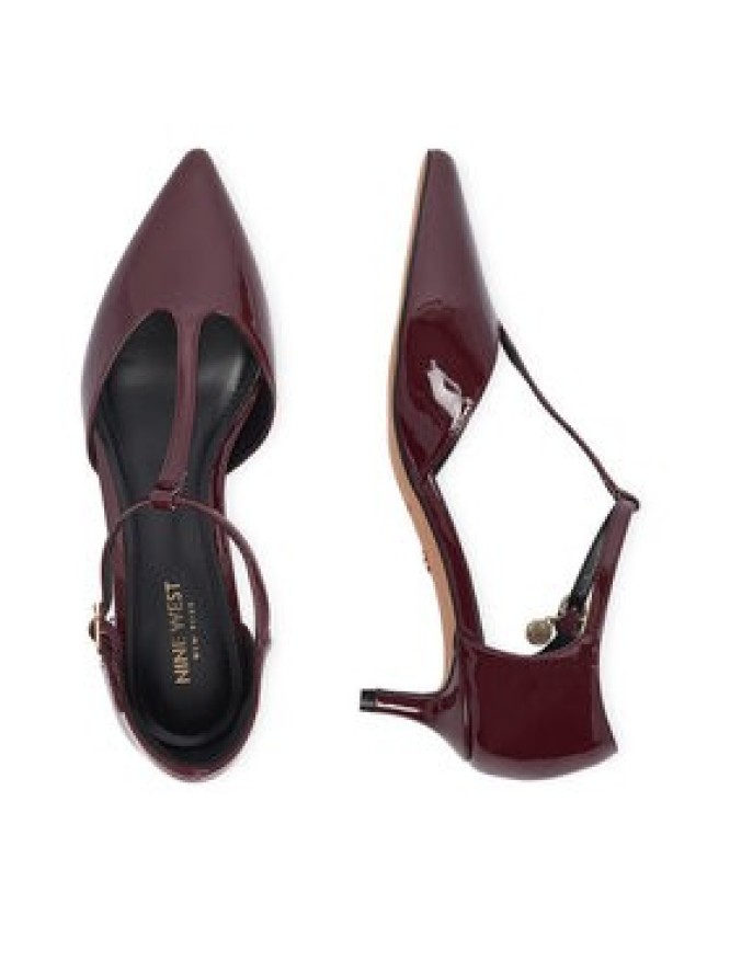 Nine West Czółenka CEO-CD25-123-2 Bordowy