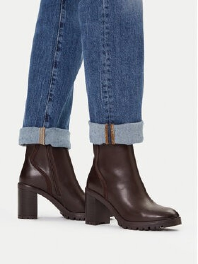 JENNY Botki CEO-HY2T625-6 Brązowy