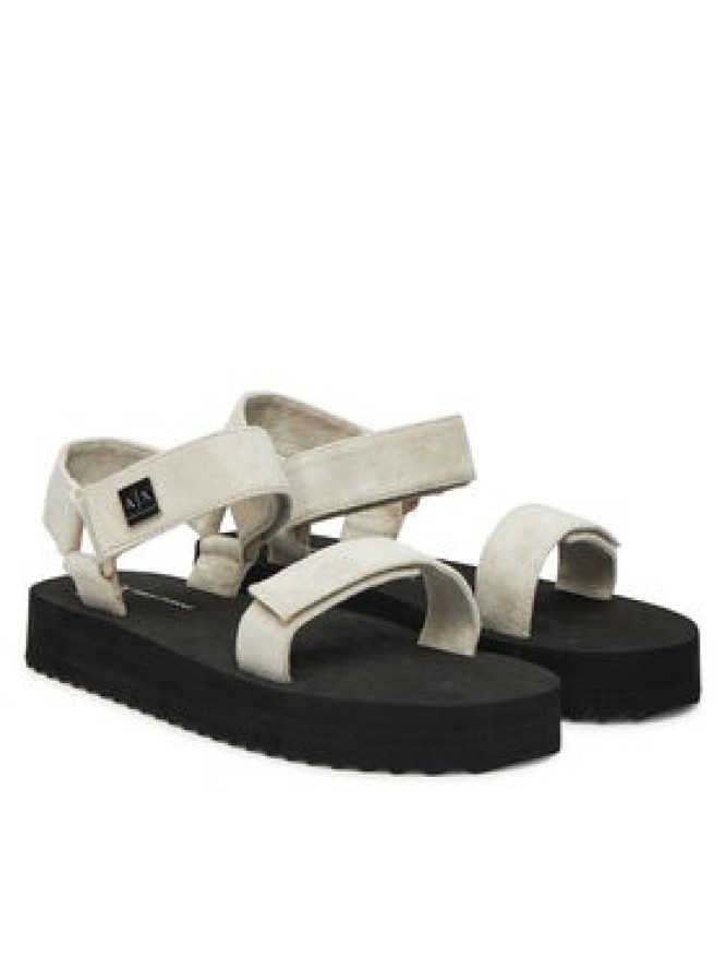 Armani Exchange Sandały XDP064 XV928 01819 Écru