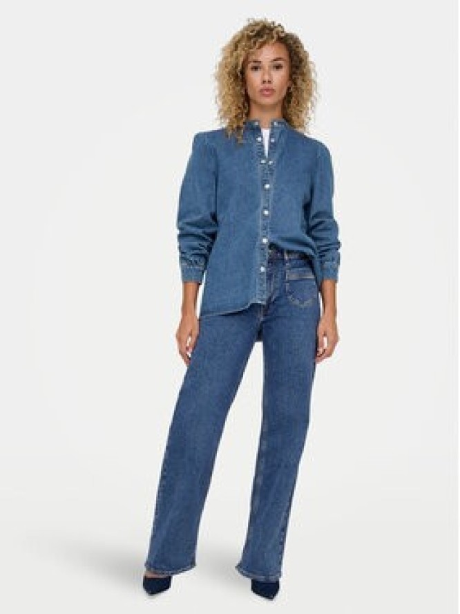ONLY Koszula jeansowa Belle 15347085 Niebieski Regular Fit