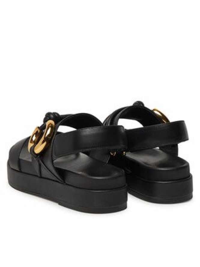 Coccinelle Sandały E4 SGH 18 01 01 Czarny