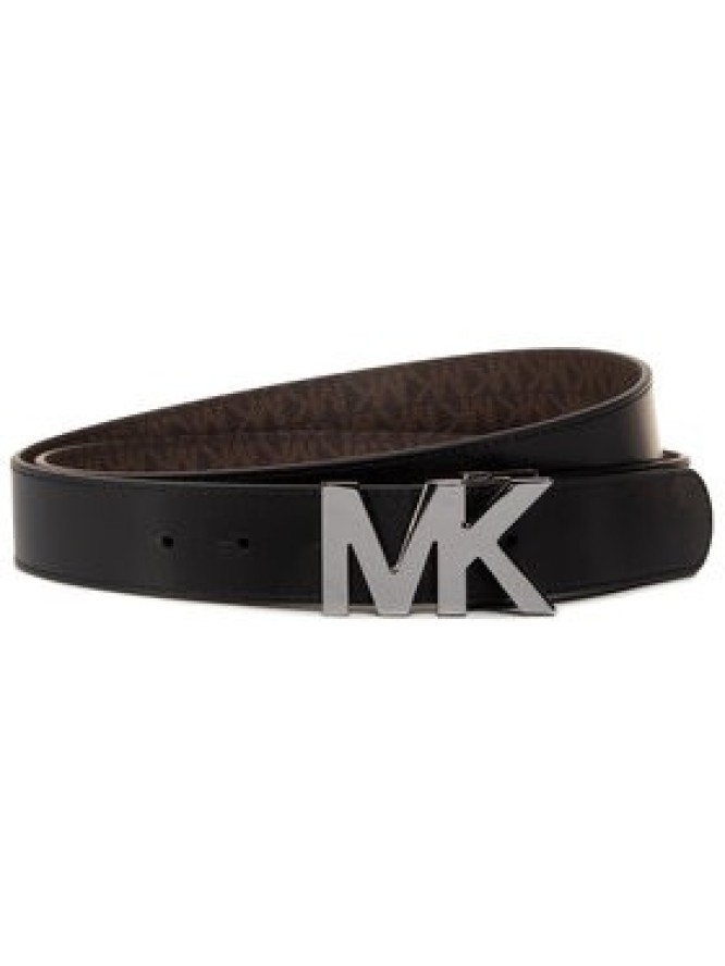 MICHAEL Michael Kors Pasek Damski 34mm Ctfr Mk Buckle Belt 39H9LBLY1U Brązowy