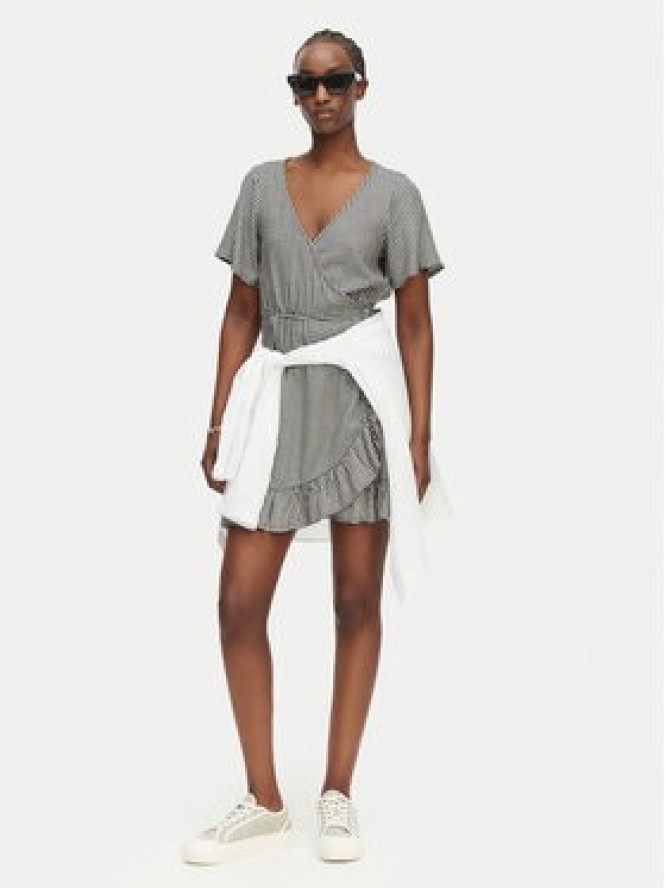 Roxy Sukienka codzienna Zenith Wrap ERJWD03876 Czarny Regular Fit