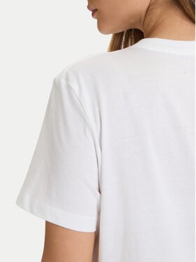 Calvin Klein Jeans T-Shirt Classic Monogram LV047D874G Biały Regular Fit