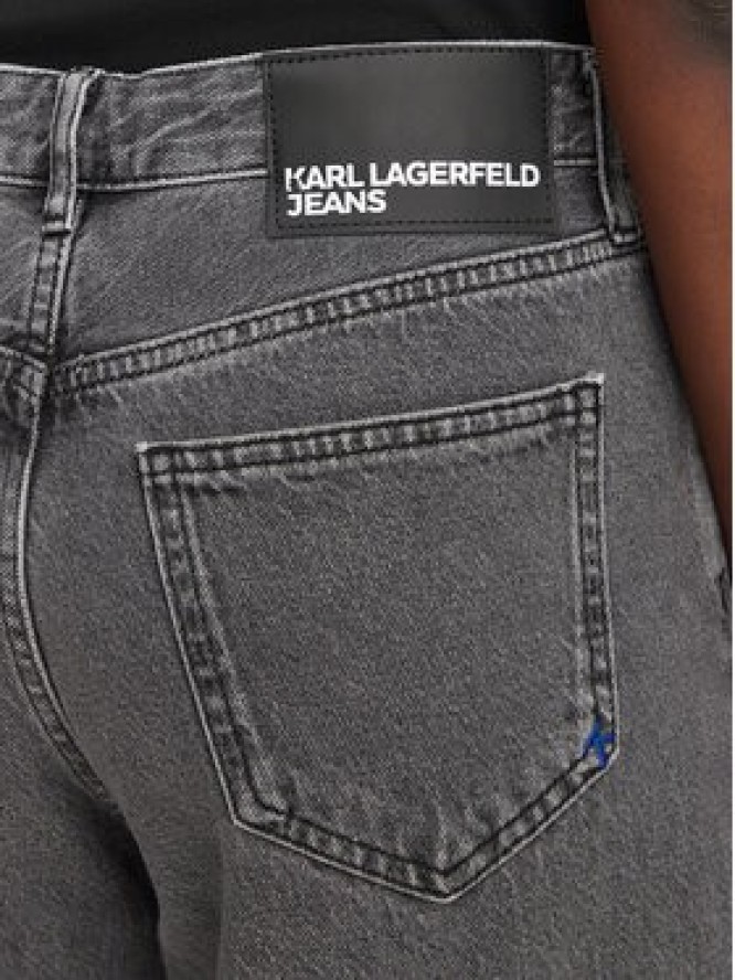 Karl Lagerfeld Jeans Jeansy B3W10103 Szary ciemny Relaxed Fit