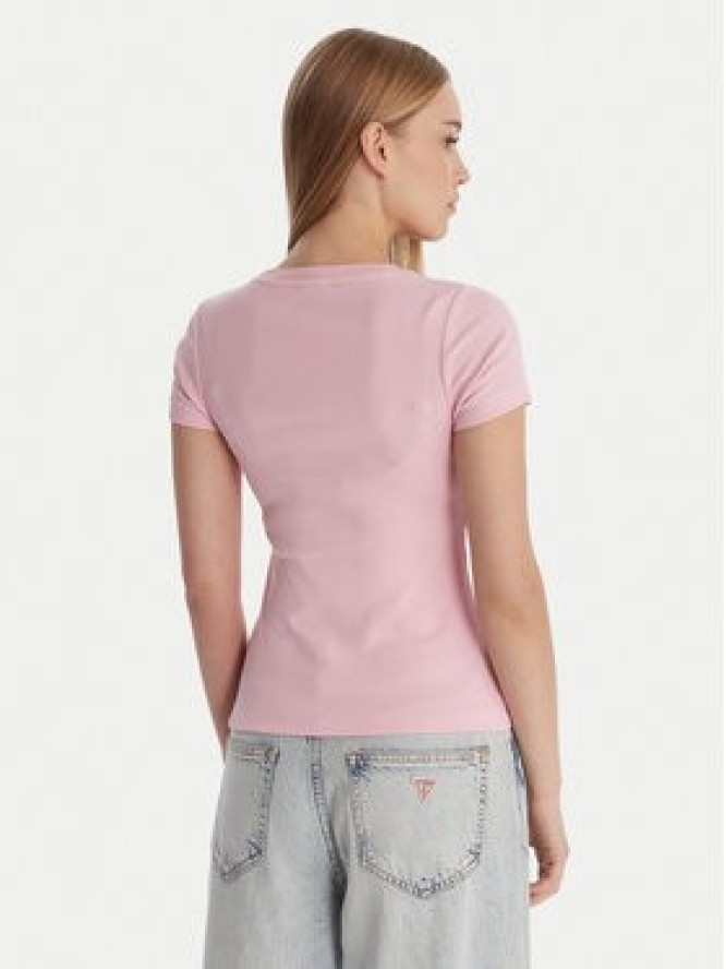 Guess Jeans T-Shirt W6RP22 KA0H1 Czarny Slim Fit