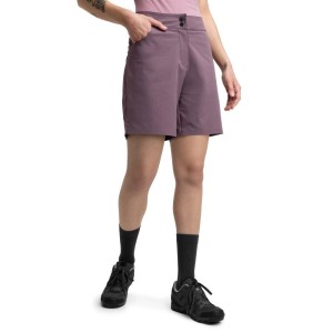 Damskie turystyczne szorty rowerowe Kolarstwo Siroko Turf Purple