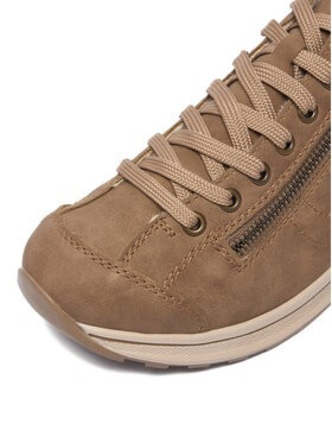 Rieker Sneakersy CEO-N1400-64 Beżowy ciemny