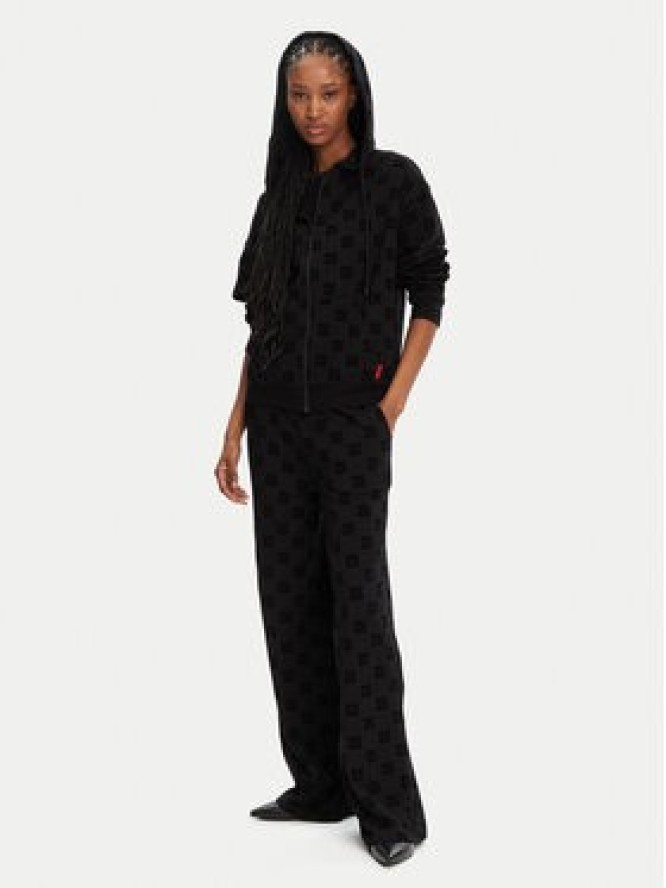 HUGO Bluza Flokki 50531659 Czarny Relaxed Fit