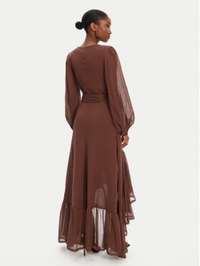 Marciano Guess Sukienka wieczorowa 5GGK53 7317A Brązowy Regular Fit