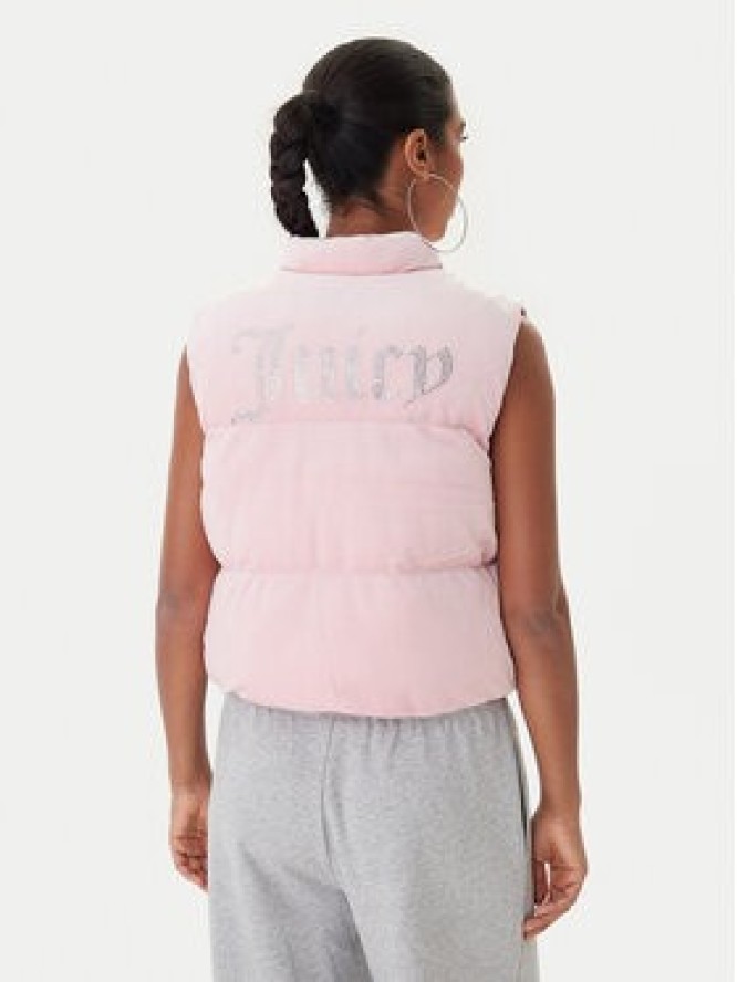 Juicy Couture Bezrękawnik Lightening JCOGL225551 Różowy Regular Fit