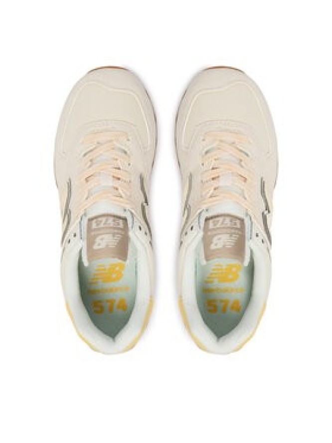 New Balance Sneakersy W574VA Kremowy