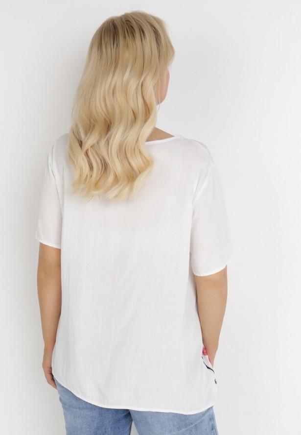 Biała Bluzka Euphthise