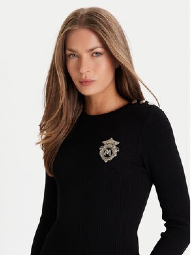 Morgan Sweter 252-MRAYU Czarny Slim Fit