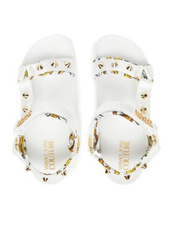 Versace Jeans Couture Sandały 78VA3SM2 Biały