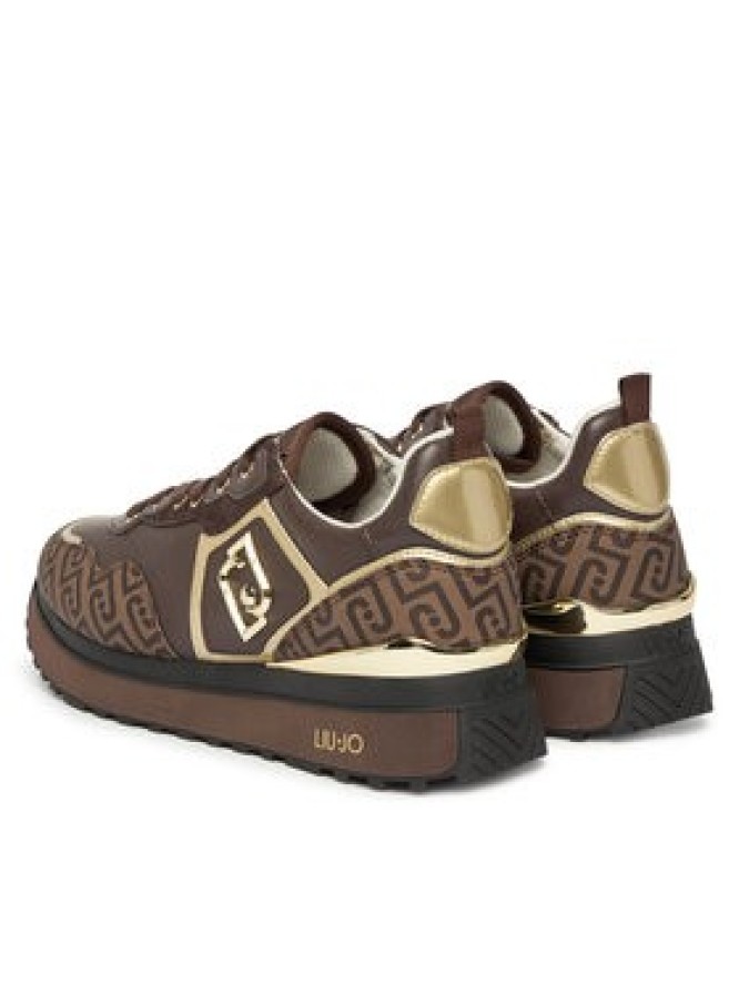 Liu Jo Sneakersy Maxi Wonder 01 BF6001 EX339 Brązowy