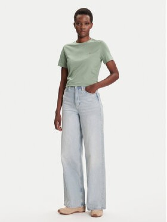 Gant T-Shirt Shield 4200200 Zielony Regular Fit