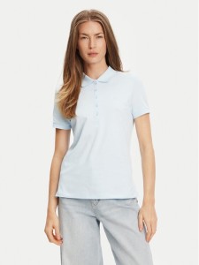 United Colors Of Benetton Polo 3TQJD300W Błękitny Slim Fit
