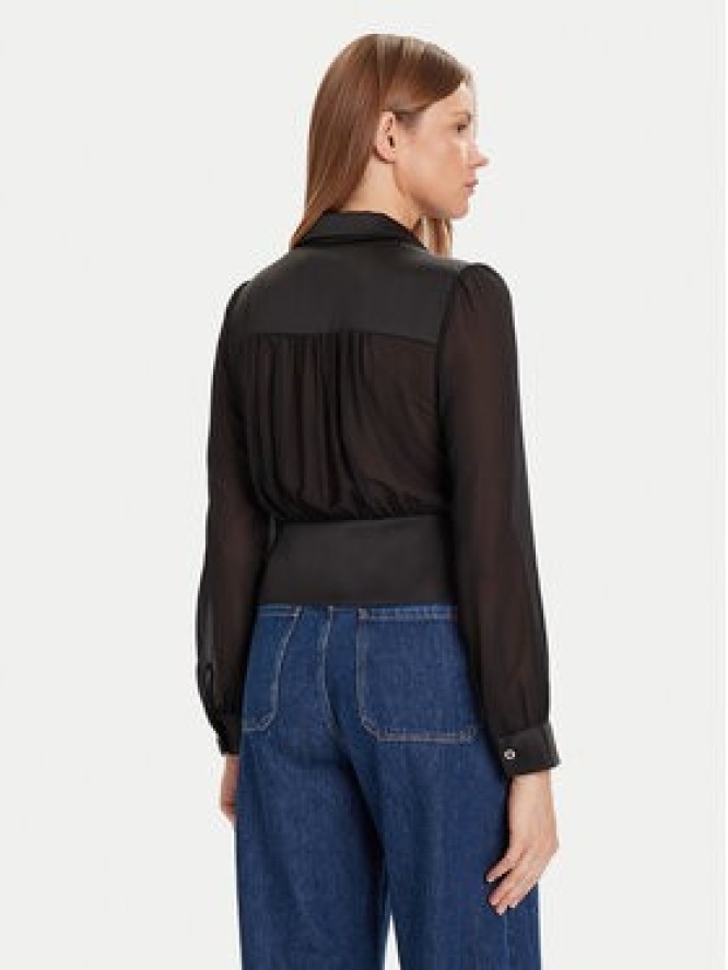 Morgan Koszula 232-CLOCLO Czarny Regular Fit