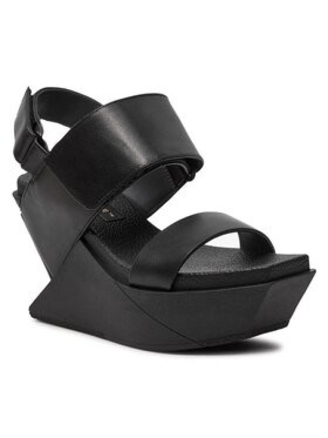 United Nude Sandały Delta Wedge Sandal 1041301162 Czarny
