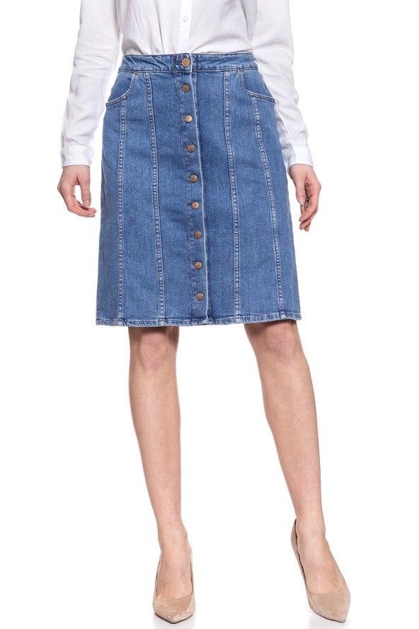 SPÓDNICA JEANSOWA LEE 70S SKIRT WILLIAMSBURG L38LAPZN