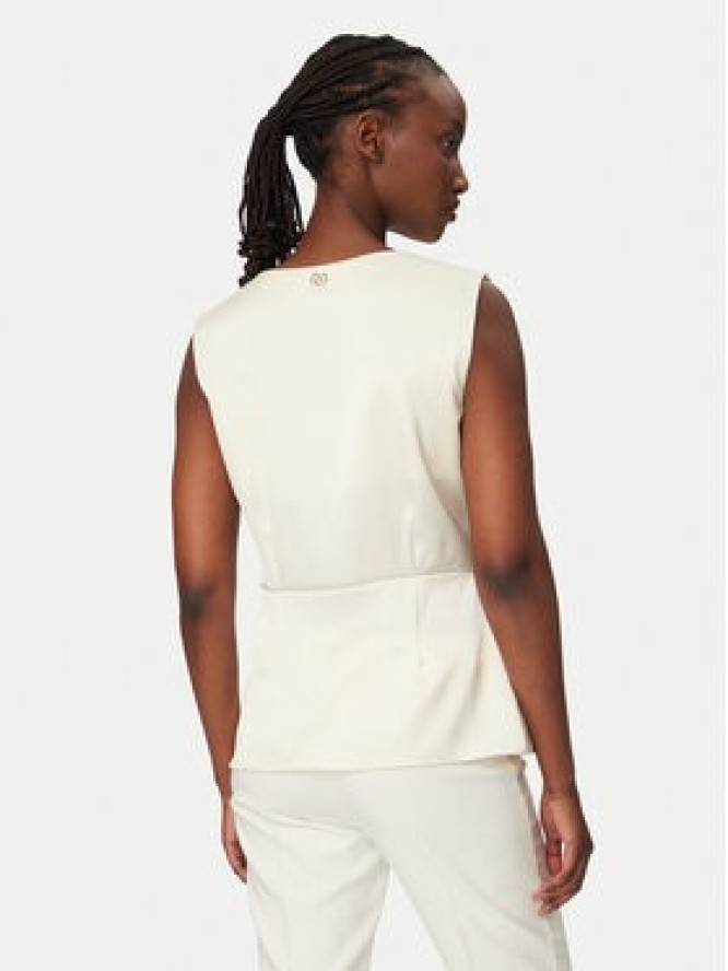 Rinascimento Bluzka CFC0127460003 Biały Regular Fit