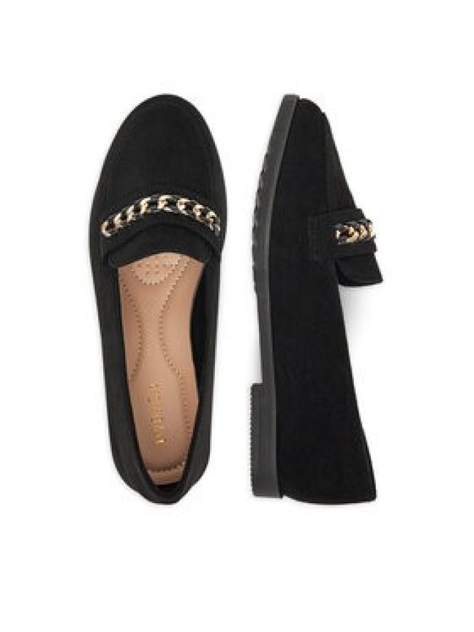 DeeZee Loafersy XWH5-5 Czarny