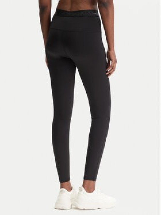 MICHAEL Michael Kors Legginsy MR631X5KND Czarny Slim Fit