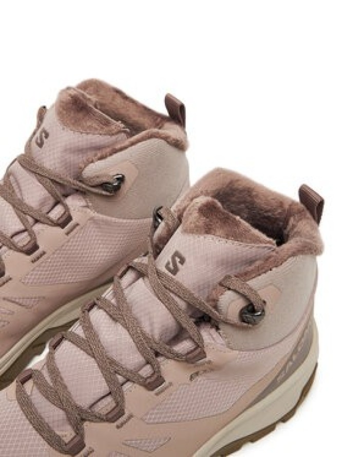 Salomon Trekkingi Outsnap Waterproof L47854100 Różowy