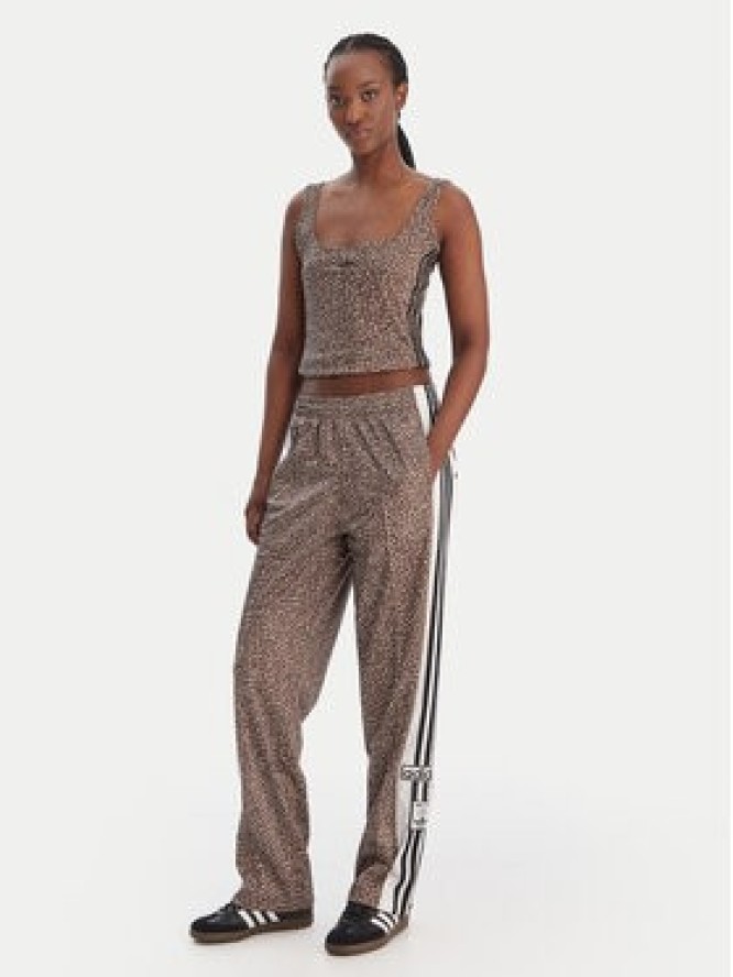 adidas Top KD8822 Beżowy Slim Fit